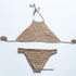 Woven Two-piece Beach Bikinis